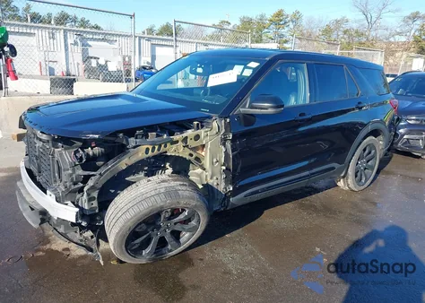 2022 Ford Explorer St из США, поврежденный, VIN 1FM5K8GC4NGA82467